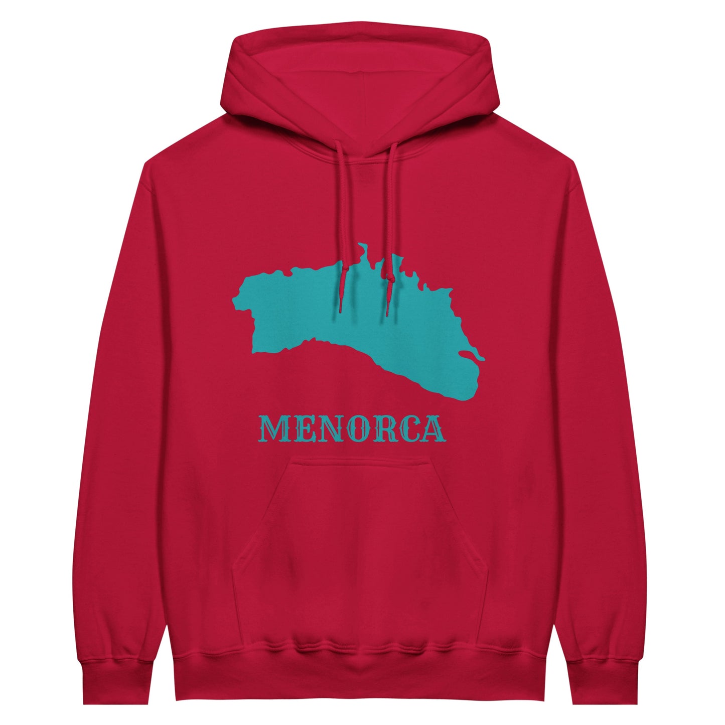 SUDADERA DE ALGODÓN UNISEX MAPA DE MENORCA