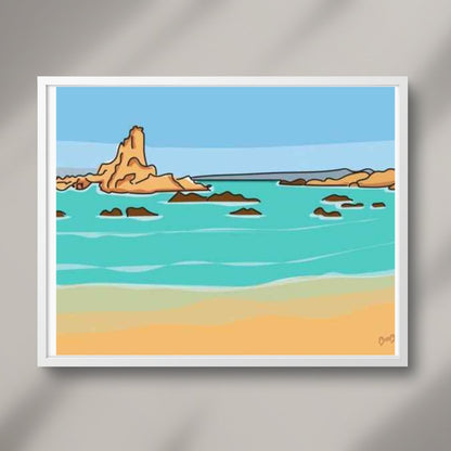 ILUSTRACIÓN CALA PREGONDA - sweetmenorca