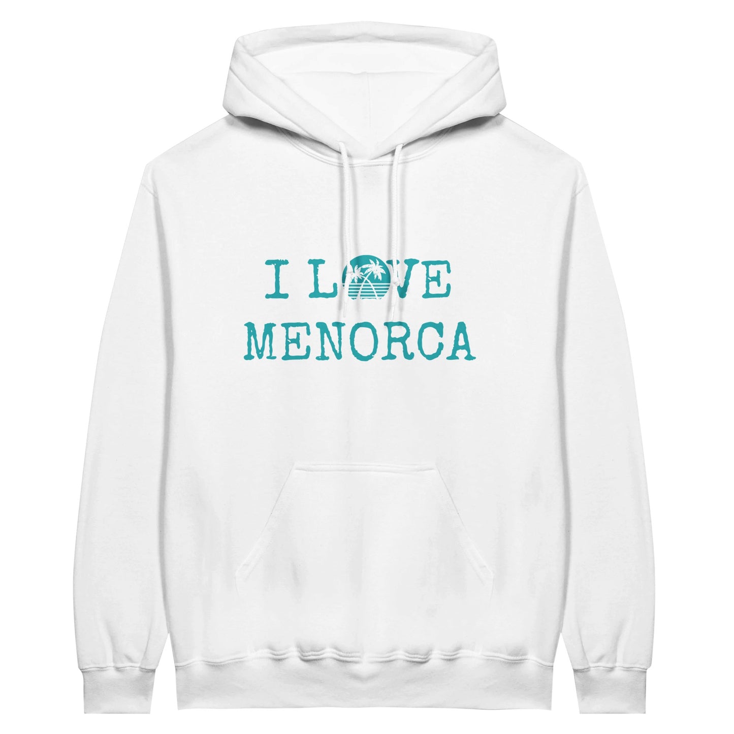 SUDADERA ALGODÓN UNISEX "I LOVE MENORCA" - sweetmenorca