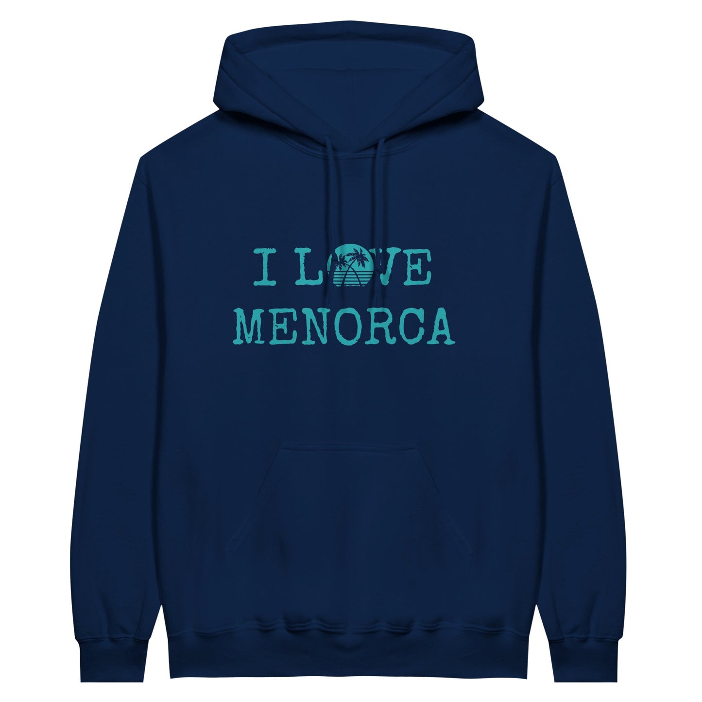 SUDADERA ALGODÓN UNISEX "I LOVE MENORCA" - sweetmenorca