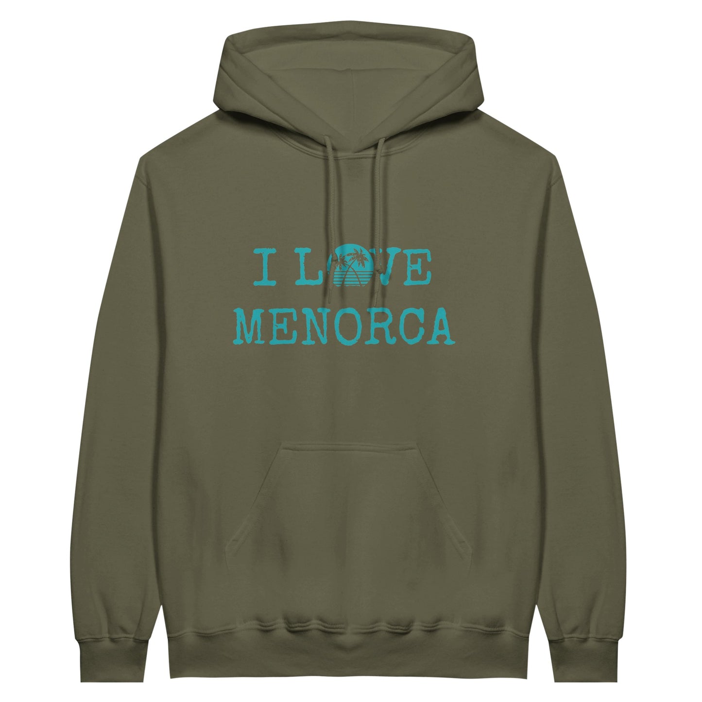 SUDADERA ALGODÓN UNISEX "I LOVE MENORCA" - sweetmenorca