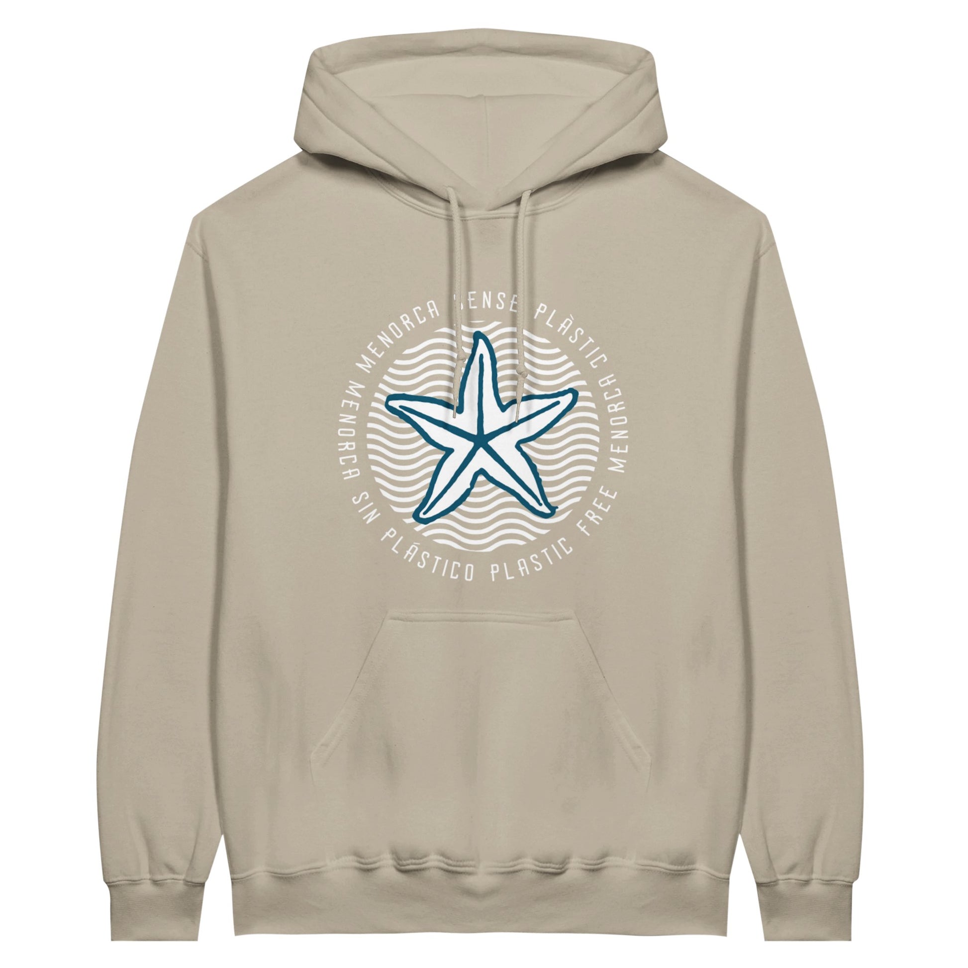 SUDADERA ALGODÓN UNISEX PLASTIC FREE - sweetmenorca