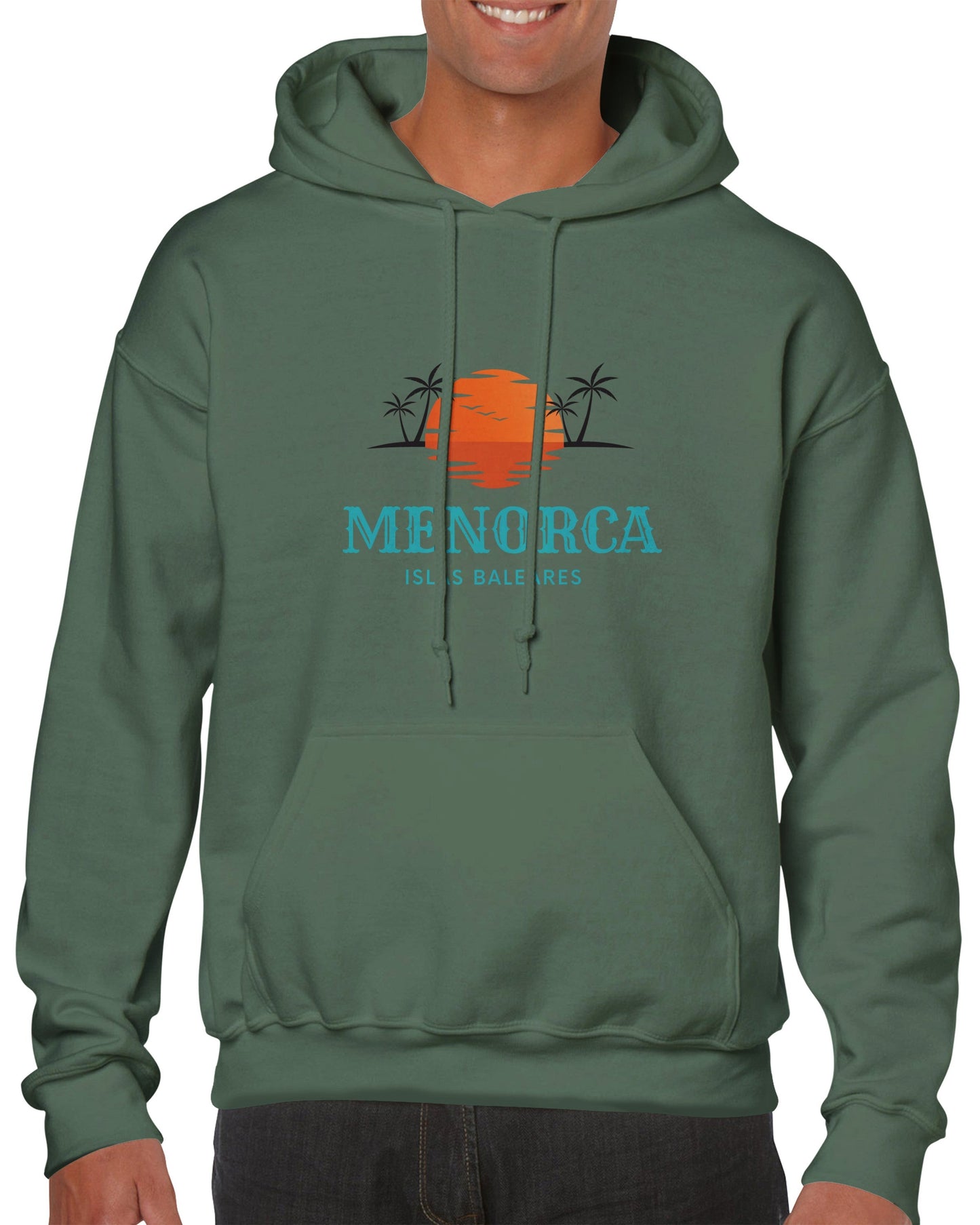 SUDADERA DE ALGODÓN UNISEX MENORCA ISLAS BALEARES - sweetmenorca